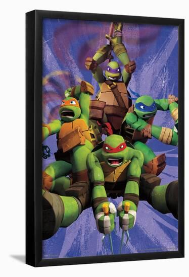 Nickelodeon Teenage Mutant Ninja Turtles - Team-Trends International-Framed Poster