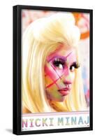 Nicki Minaj - Face Paint-Trends International-Framed Poster
