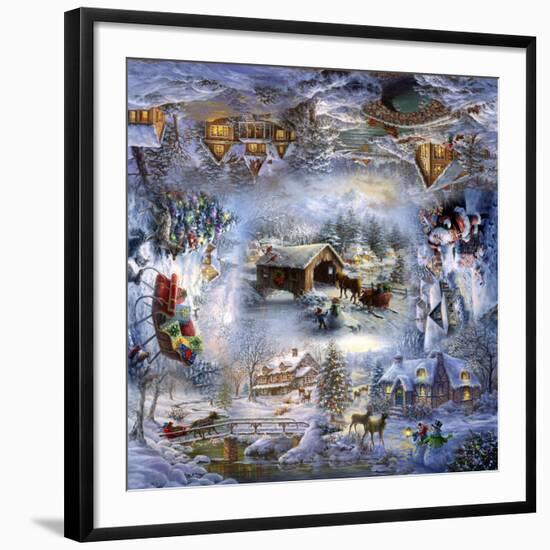 Nicky’s Christmas-Nicky Boehme-Framed Giclee Print