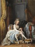 Woman at Her Toilette-Niclas II Lafrensen-Giclee Print