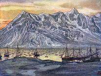 Norwegian Fishing Fleet-Nico Jungman-Art Print