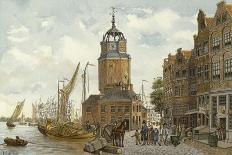 Haringpakkerstoren Tower, Amsterdam, 19th Century-Nico Steffelaar-Giclee Print