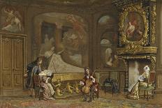 Fireplace, C1720-Nico Steffelaar-Giclee Print