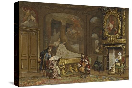 Stretched Canvas Print, , large