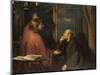 Nicodemus and Christ-Fritz von Uhde-Mounted Giclee Print