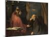 Nicodemus and Christ-Fritz von Uhde-Mounted Giclee Print