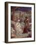Nicodemus visits Jesus to hear his teachings - Bible-William Brassey Hole-Framed Giclee Print