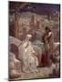 Nicodemus visits Jesus to hear his teachings - Bible-William Brassey Hole-Mounted Giclee Print