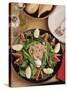 Nicoise Salad and Rolls Ready to Be Served-Gary Conner-Stretched Canvas