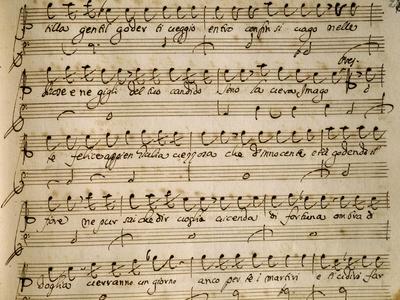 Autograph Music Score of Agrippina, 1708
