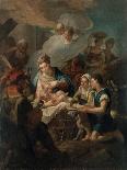 The Adoration of the Christ Child, 18th Century-Nicola Grassi-Giclee Print