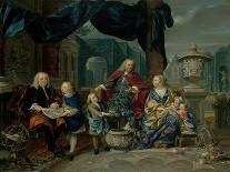 Portrait of Elisabeth Van Riebeeck, Daughter of Abraham Van Riebeeck, Wife of Gerard Van Oosten-Nicolaas Verkolje-Framed Art Print
