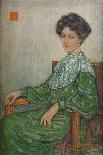 Portrait of Mrs. J. Maltwood, c1892-1906, (1906-7)-Nicolaas Wilhelm Jungmann-Framed Giclee Print