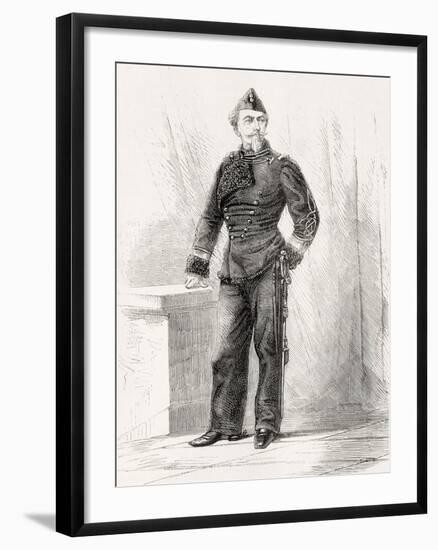 Nicolae Golescu, from 'L'Univers Illustré', Published 1866-null-Framed Giclee Print