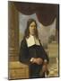 Nicolaes Eichelberg Haarlem Merchant, Husband of Helena Van Der Schalcke-Job Adriaensz Berckheyde-Mounted Art Print