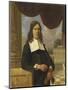 Nicolaes Eichelberg Haarlem Merchant, Husband of Helena Van Der Schalcke-Job Adriaensz Berckheyde-Mounted Art Print