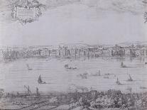 Panorama of London, 1616-Nicolaes Jansz Visscher-Laminated Giclee Print