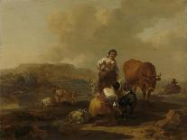 Three Droves-Nicolaes Pietersz. Berchem-Art Print