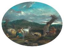 Goats-Nicolaes Pietersz. Berchem-Framed Giclee Print