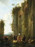 Italian Landscape-Nicolaes Pietersz. Berchem-Art Print