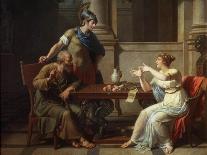 Eponine Et Sabinus, 1802-Nicolas Andre Monsiau-Mounted Giclee Print