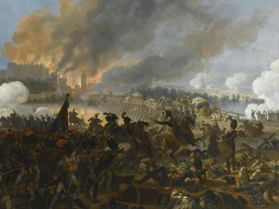 Combat et prise de la ville d'Ebersberg, le 3 mai 1809