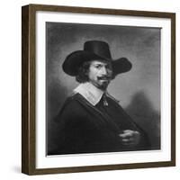 Nicolas Berghem, 1647-Rembrandt van Rijn-Framed Giclee Print