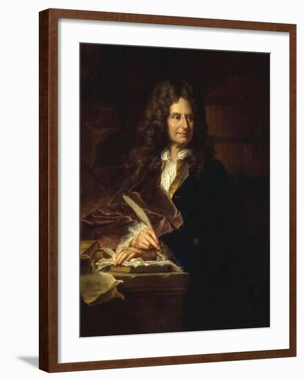 Nicolas Boileau-Despreaux-Hyacinthe Rigaud-Framed Giclee Print