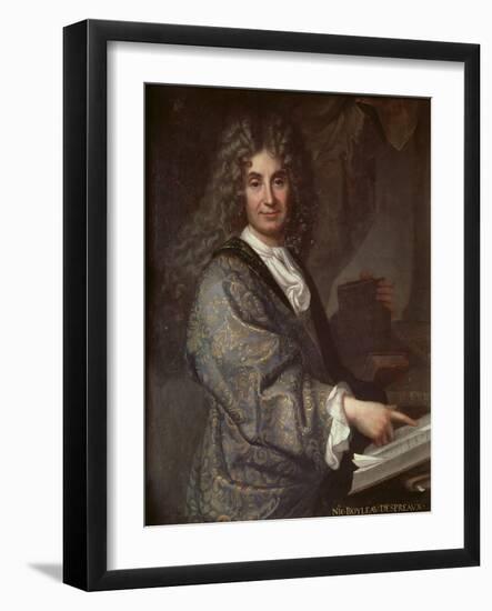 Nicolas Boileau-Jean-Baptiste Santerre-Framed Giclee Print