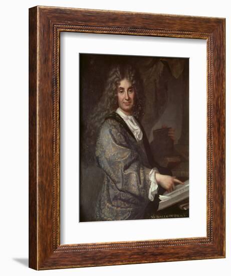 Nicolas Boileau-Jean-Baptiste Santerre-Framed Giclee Print