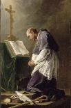 Saint Fran?s de Sales-Nicolas Brenet-Giclee Print
