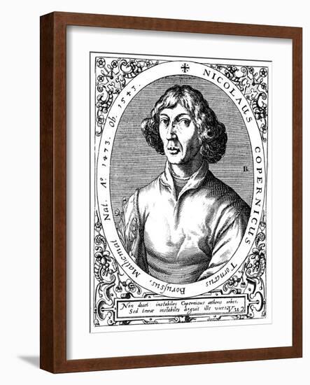 Nicolas Copernicus, Polish Astronomer, 1645-A de Bry-Framed Giclee Print