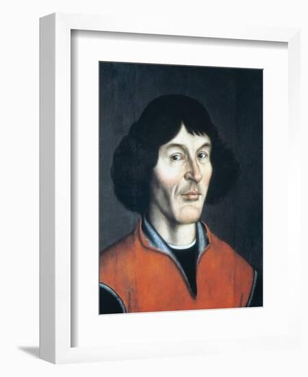 Nicolas Copernicus, Polish Astronomer, 16th Century-null-Framed Premium Giclee Print