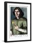 Nicolas Copernicus, Polish astronomer and mathematician-Unknown-Framed Giclee Print