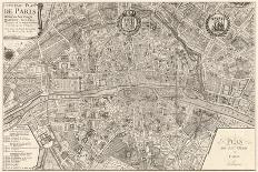 Map of Petersburg, 1717-Nicolas De Fer-Framed Stretched Canvas