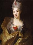 Portrait of Mariana Victoria of Spain , 1724-Nicolas de Largilliere-Giclee Print