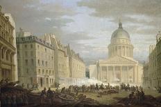 Prise du Panthéon, le 24 juin 1848-Nicolas Edward Gabe-Framed Giclee Print