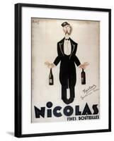 Nicolas Fines Bouteilles-null-Framed Giclee Print