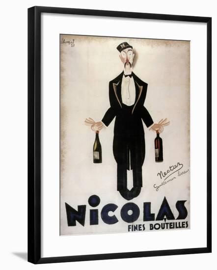 Nicolas Fines Bouteilles-null-Framed Giclee Print