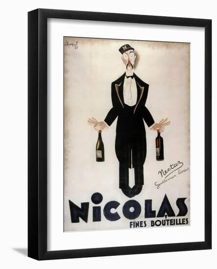 Nicolas Fines Bouteilles-null-Framed Premium Giclee Print