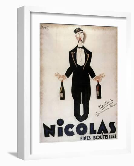 Nicolas Fines Bouteilles-null-Framed Premium Giclee Print