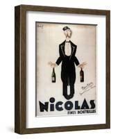 Nicolas Fines Bouteilles-null-Framed Giclee Print