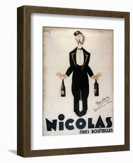 Nicolas Fines Bouteilles-null-Framed Giclee Print