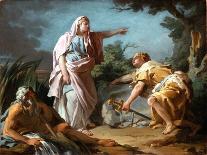 Isaac Blessing Jacob, 1768-Nicolas Guy Brenet-Giclee Print