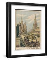 Nicolas II Coronation-H Meyer-Framed Art Print