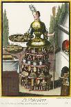 Habit de Paticier (Fantasy Costume of a Confectioner with Attributes of His Trade)-Nicolas II de Larmessin-Giclee Print