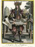 Habit de Tailleur (Fantasy costume of a Men's Tailor with Attributes of His Trade)-Nicolas II de Larmessin-Framed Giclee Print