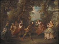 La Camargo Dancing, 1730-Nicolas Lancret-Art Print