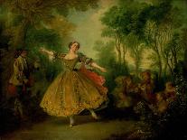 La Camargo Dancing, 1730-Nicolas Lancret-Art Print