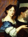 A Lady Holding a Mirror, circa 1660-Nicolas Mignard-Giclee Print